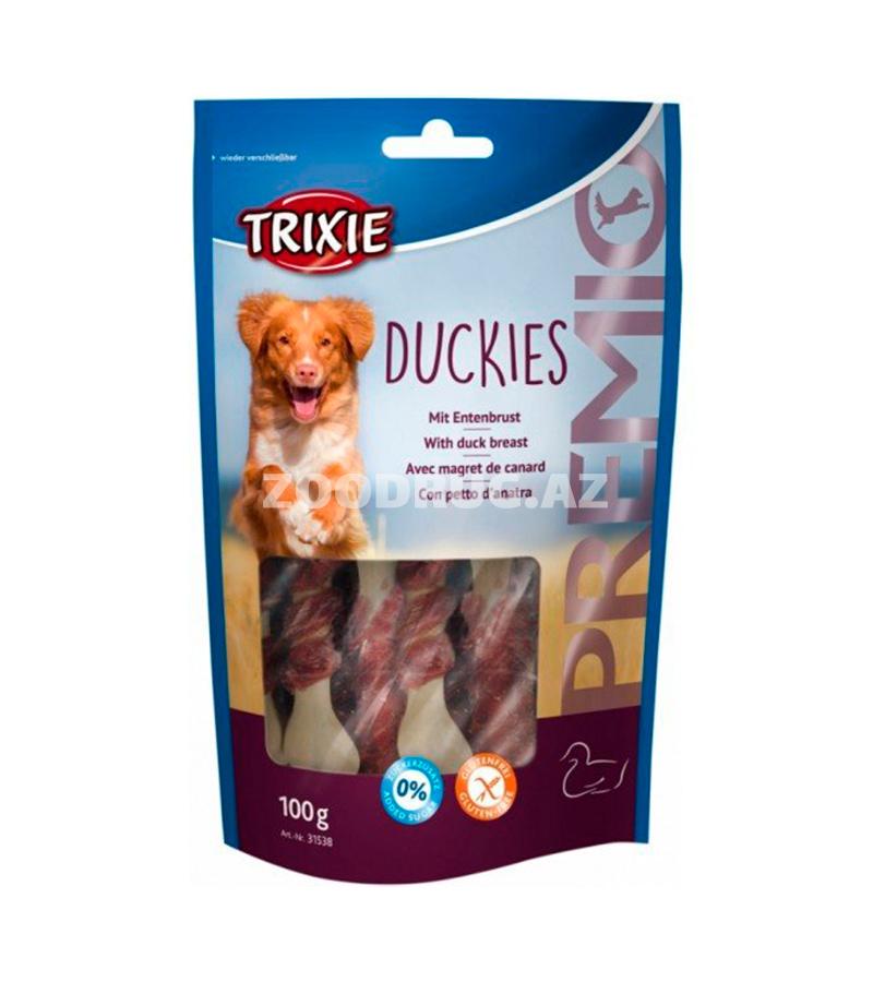 Лакомство Trixie PREMIO Duckies косточки с уткой для собак (100 гр)