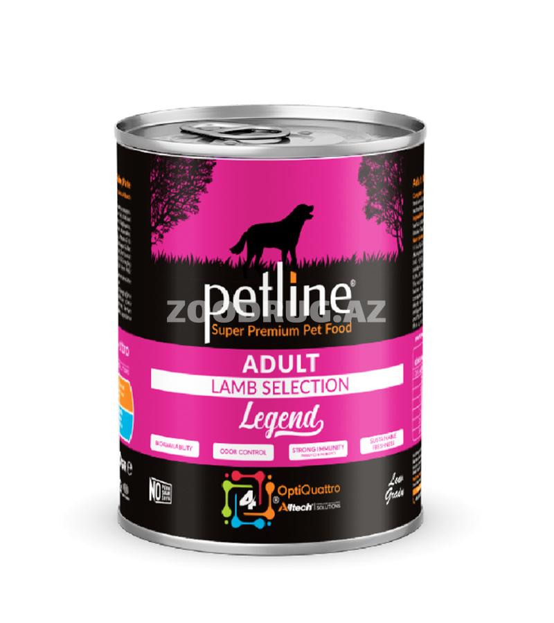Влажный корм Petline Adult Dog Lamb Selection Legend, для взрослых собак с ягненком 400 гр. 