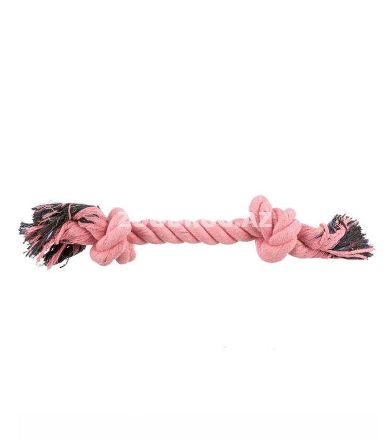 Игрушка TRIXIE «Веревка с узлом» для мелких и средних пород собак. Цвета в ассортименте. Длинна: 20 см.