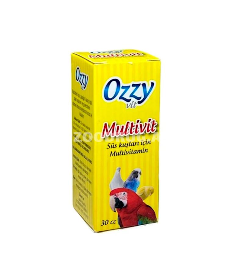 Жидкие мультивитамины Ozzy Vit Multivit для всех декоративных видов птиц (30 мл)