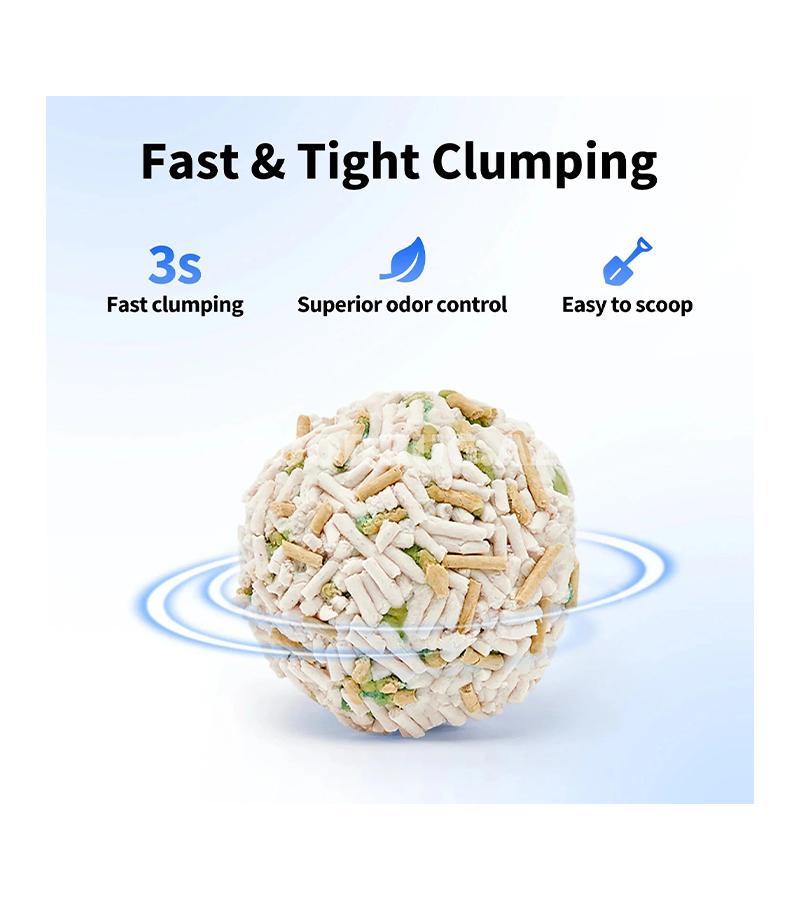 Инновационный комкующийся наполнитель PETKIT Urine Monitor Cat Litter, созданный специально для контроля здоровья мочевыделительной системы кошек.