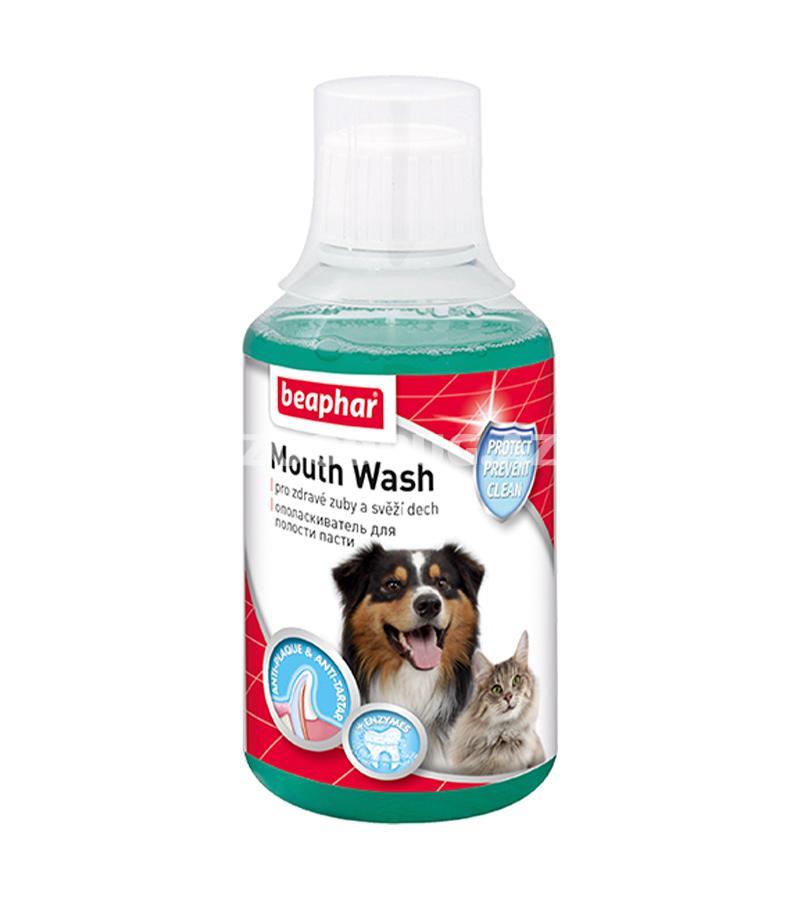 Beaphar Ополаскиватель Mouth Wash для полости пасти кошек и собак, 250 мл.
