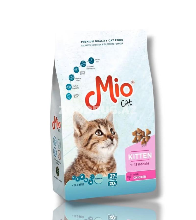 Сухой корм Mio Cat Kitten with Chicken для котят со вкусом курицы 15 кг.
