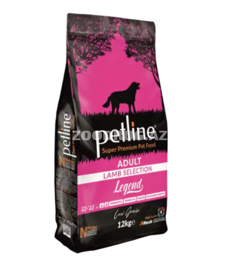 Сухой корм Petline Legend Lamb Selection Adult Dog Super Premium низкозерновой для взрослых собак с ягненком.