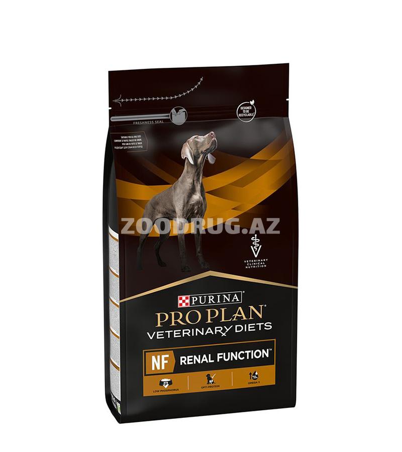 Purina Pro Plan Veterinary Diets NF Renal Function yetkin itlər üçün quru yem —
