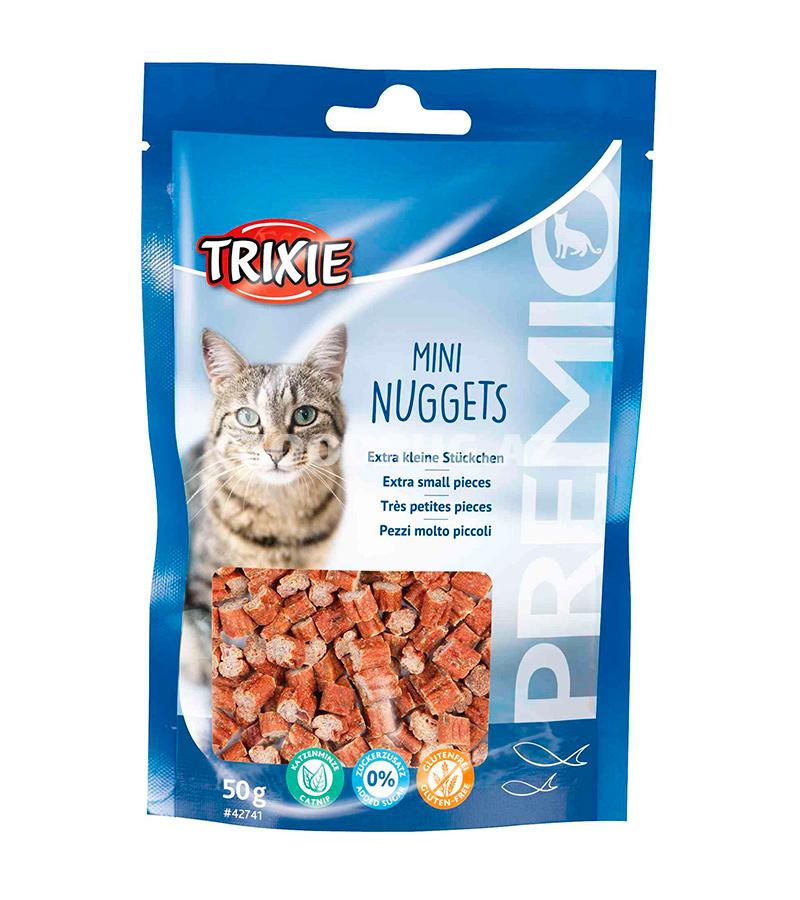 Лакомство Trixie Trainer Snack Mini Nuggets с тунцом и птицей для котов (50 гр)
