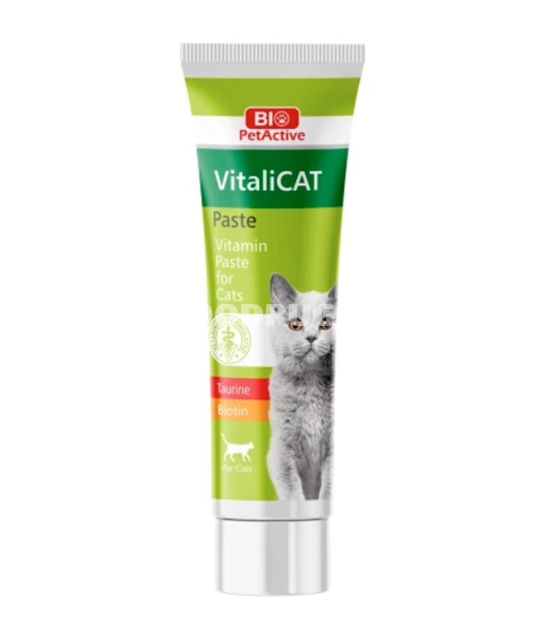 Мультивитаминная паста Bio PetActive Vitali Cat Paste для кошек 100 гр.