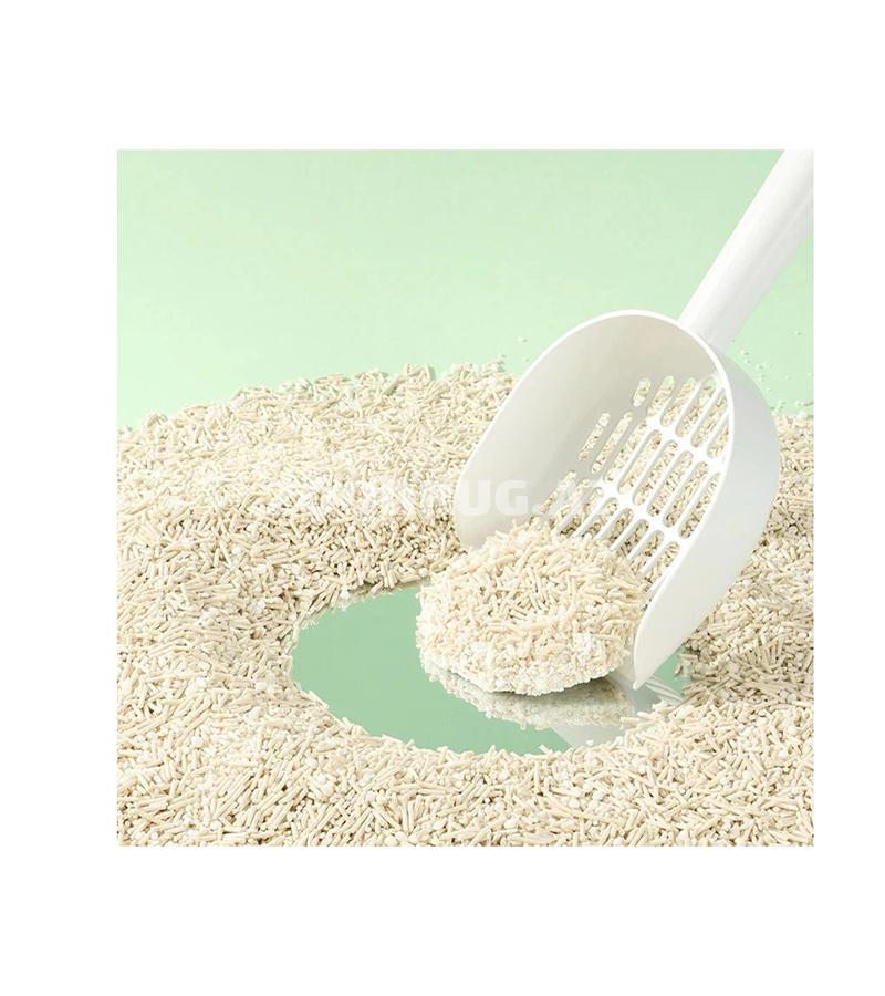 Натуральный комкующийся наполнитель PETKIT Natural Cat Litter Tofu & Cassava премиум-класса для кошачьего туалета