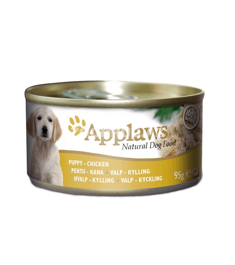 Влажный корм APPLAWS PUPPY - CHICKEN для щенков со вкусом куриной грудки в желе 95 гр.