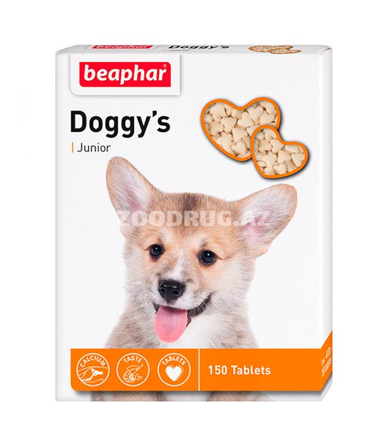 Лакомство BEAPHAR Doggy`s Junior  Витаминно-минеральный комплекс для щенков 150 шт.