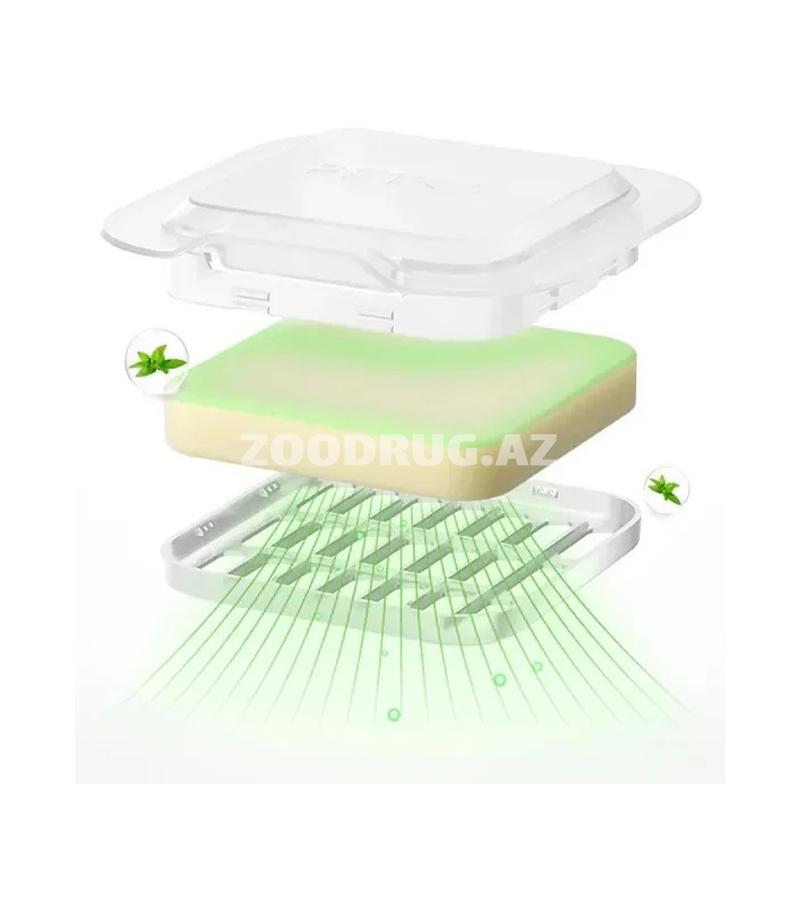 Усовершенствованный дезодорирующий картридж Petkit N50 2.0, разработанный для эффективного устранения неприятных запахов в автоматических туалетах.