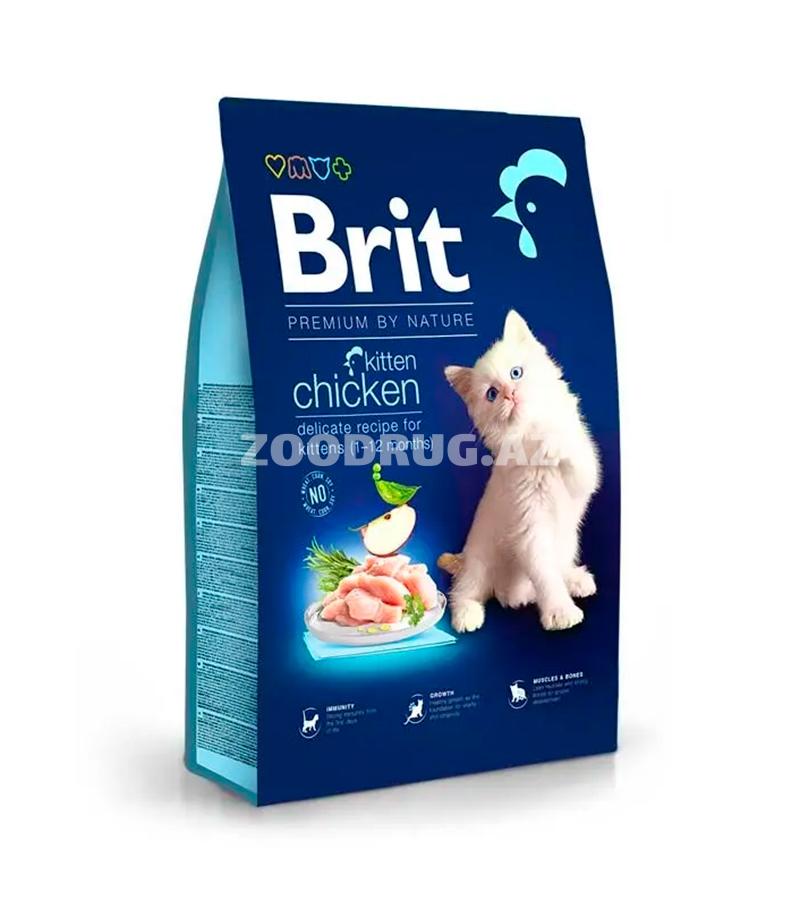 Сухой корм для котят Brit Premium Kitten with Chicken