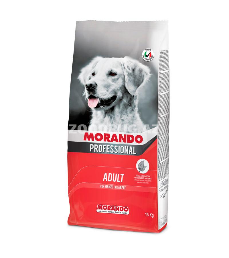 Сухой корм Morando Professional Adult Dog Beef полноценный и сбалансированый рацион для взрослых собак со вкусом говядины.