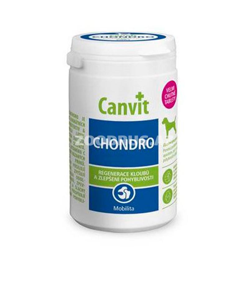 Витамины Canvit Chondro Dog для укрепления костей, суставов и сухожилий собак  230 гр.