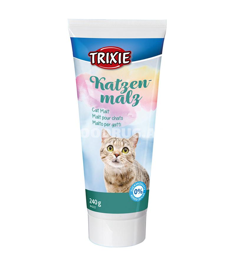 Паста Trixie Katzen-malz для выведения шерсти у кошек 240 гр.