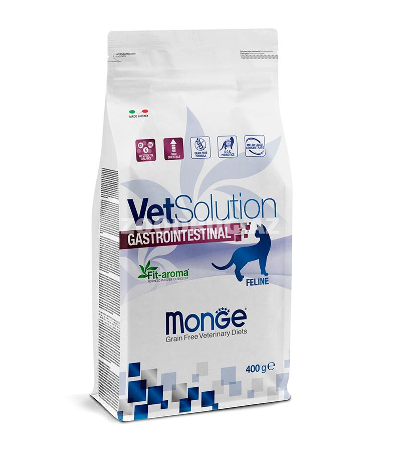 Сухой корм Monge VetSolution Cat Gastrointestinal диета для кошек при расстройствах пищеварения (400 гр)