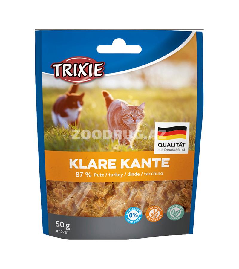 Лакомство Trixie KLARE KANTE &TURKEY для кошек с индейкой (50 гр)