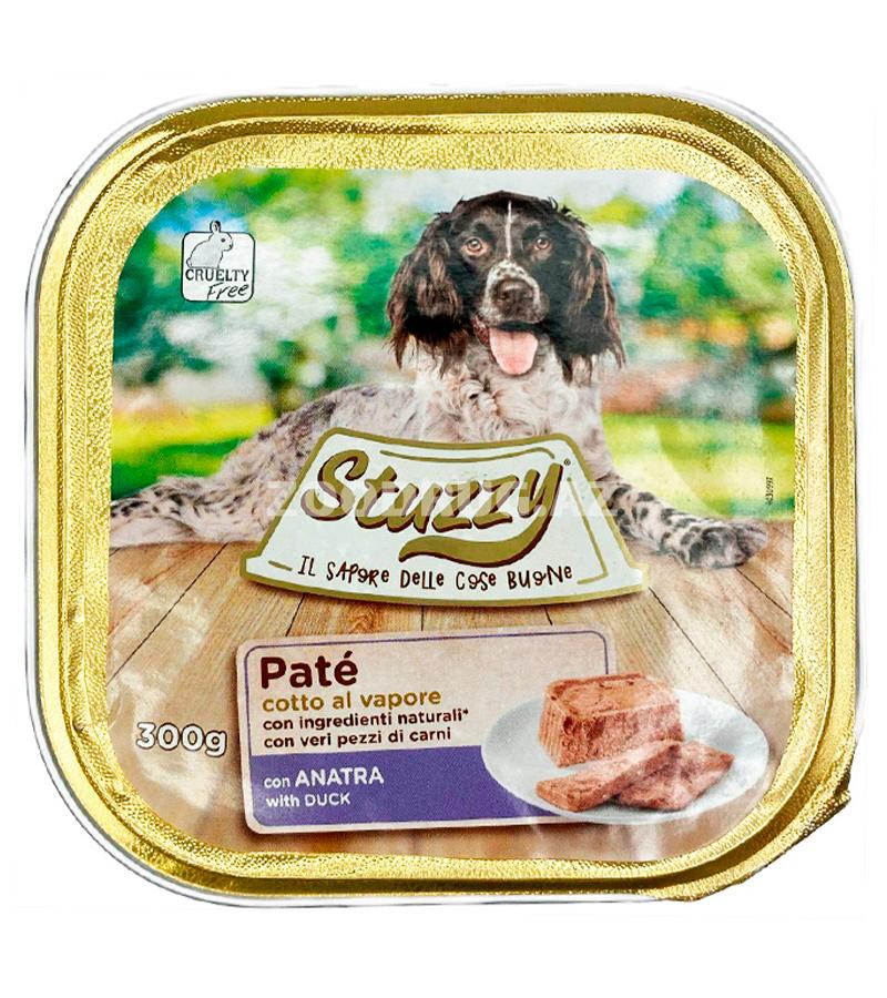 Консервы STUZZY PATE DOG для взрослых собак паштет с уткой (300 гр)