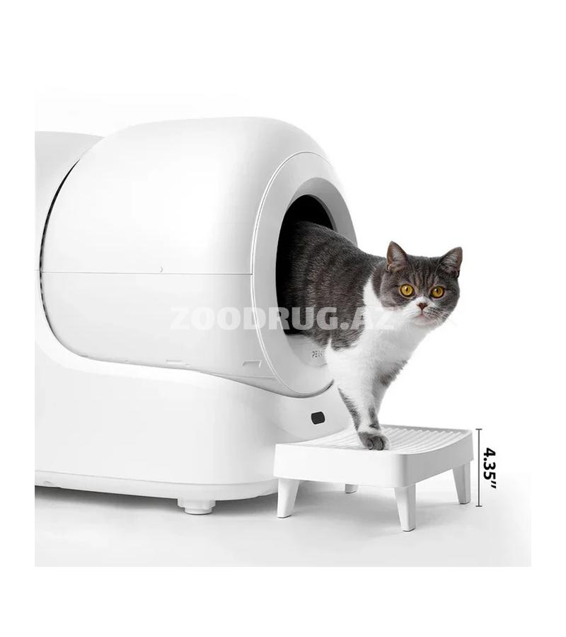 Petkit avtomatik tualetləri üçün çıxış pilləsi-podyum