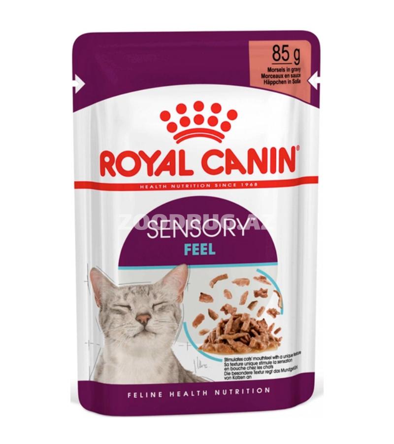 Влажный корм Royal Canin Feel in Jelly для взрослых кошек с курицей.