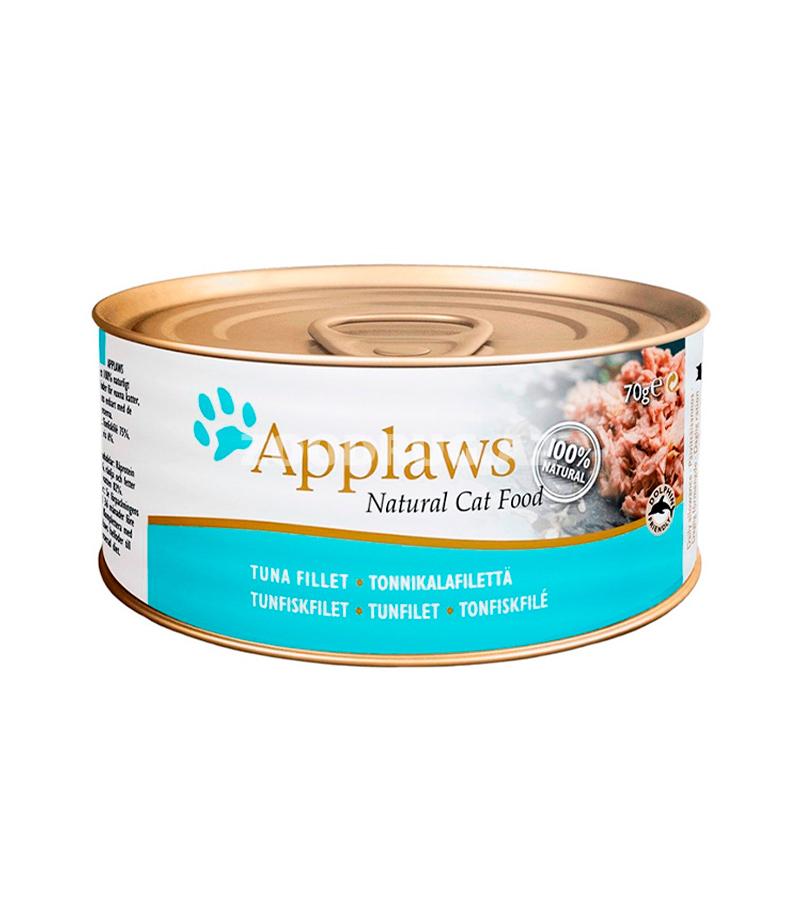 Консервы APPLAWS для взрослых кошек с филе тунца (70 гр)