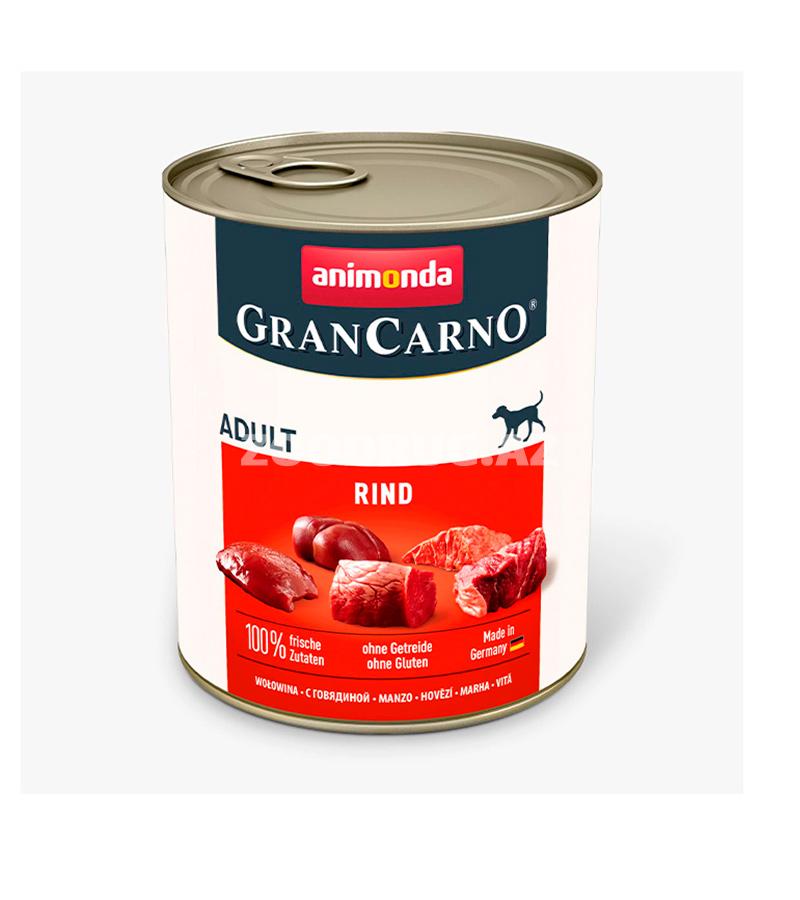 Консервы Animonda Gran Carno Original Adult  с говядиной для взрослых собак 800 гр.
