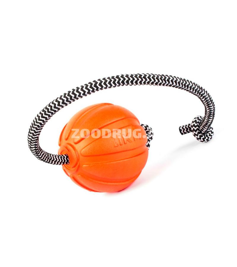 Игрушка COLLAR Liker "Мяч на шнурке" для собак. Диаметр: 5 см.