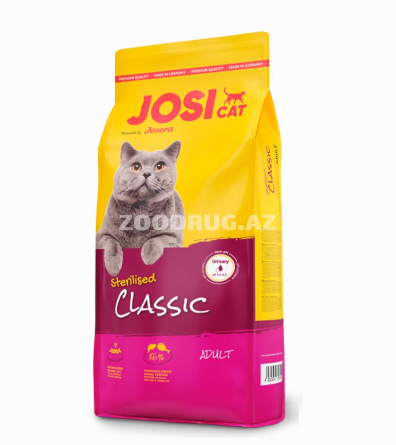 Сухой корм  JosiCat Sterilised Classic для стерилизованных кошек и кастрированных котов