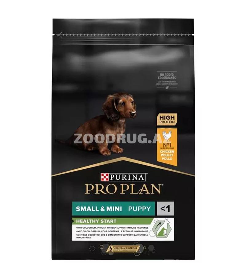 Сухой корм Purina Proplan Small Mini Pappy полноценный сбалансированный для щенков маленьких пород со вкусом курицы.