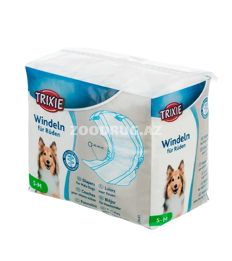 Подгузники Trixie для собак. Размер: S-M (12 шт)