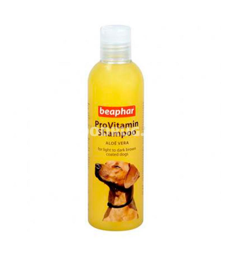 Шампунь Beaphar Pro Vitamin Shampoo Aloe Vera для собак коричневых окрасов 250 мл.