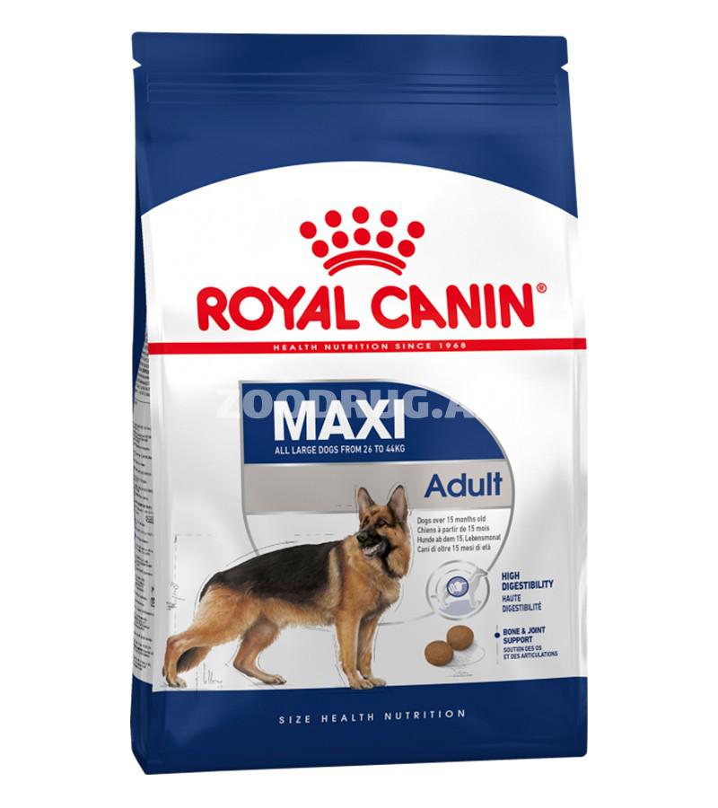 Сухой корм ROYAL CANIN MAXI ADULT для взрослых собак крупных пород