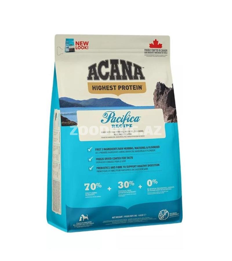 Сухой корм Acana Dog&Puppy Pacifica Recipe Holistic Hypoallergenic полнорационное питание со вкусом рыбой для собак и щенков всех пород #541200