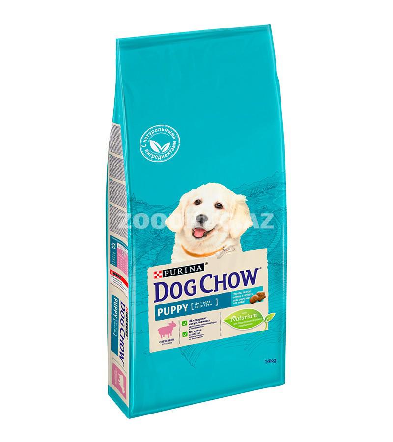 Сухой корм DOG CHOW PUPPY LAMB & RICE для щенков всех пород с ягненком и рисом