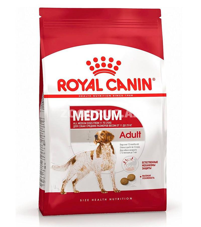 Сухой корм ROYAL CANIN MEDIUM ADULT для взрослых собак средних пород