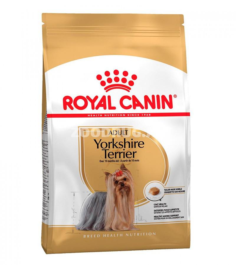 Сухой корм ROYAL CANIN YORKSHIRE TERRIER ADULT для взрослых собак йоркширский терьер