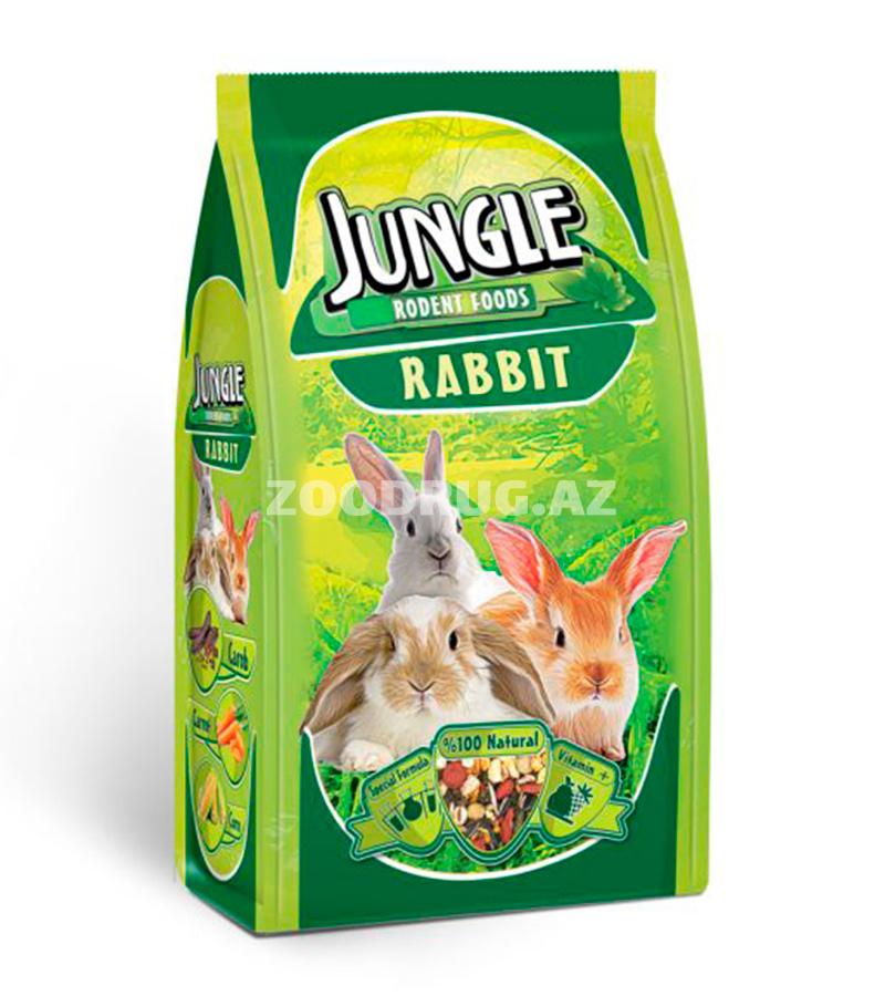 Корм Jungle для кроликов полнорационный с добавлением витаминов и минеральных веществ 500 гр.