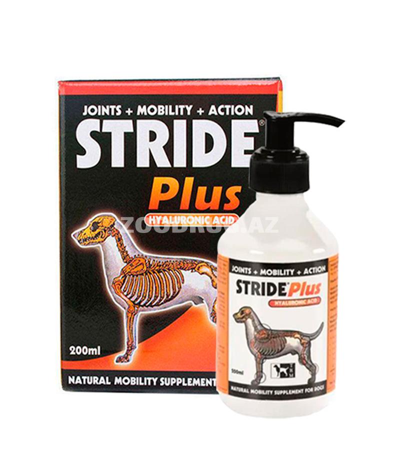 Кормовая добавка Stride Plus для суставов и связок для собак 200мл.