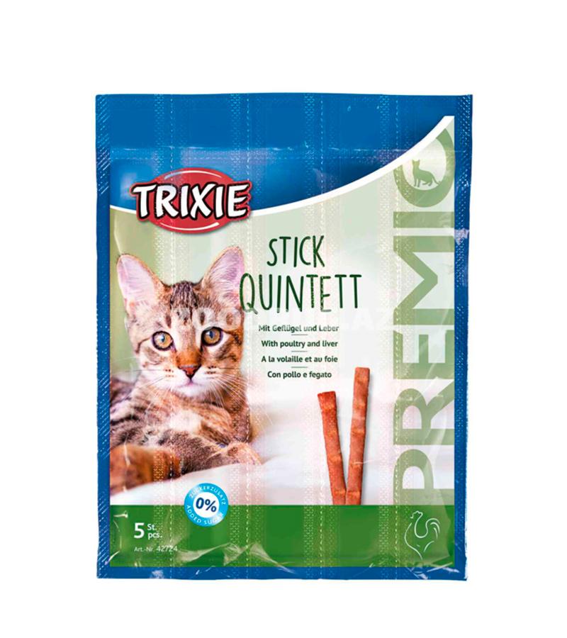 Лакомки TRIXIE для кошек со вкусом курицы 1 шт. 5 гр.