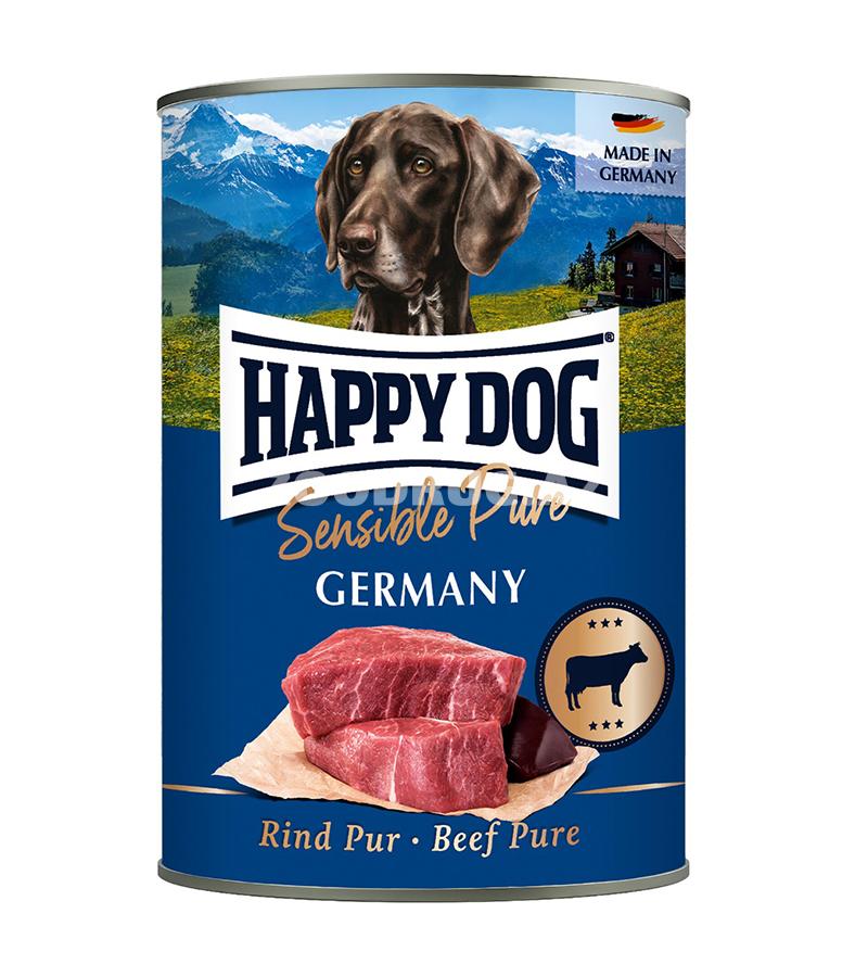 Влажный корм Happy Dog Sensible Pure Germany Beef Pure для собак с говядиной 400 г