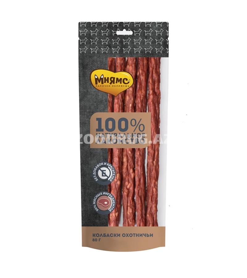 Лакомство Мнямс На каждый день для собак Колбаски охотничьи 80 г