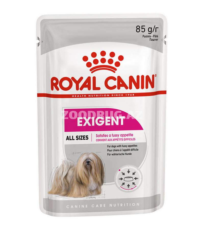 Влажный корм Royal Canin Exigent All Sizes  для привередливых собак всех размеров 85 г