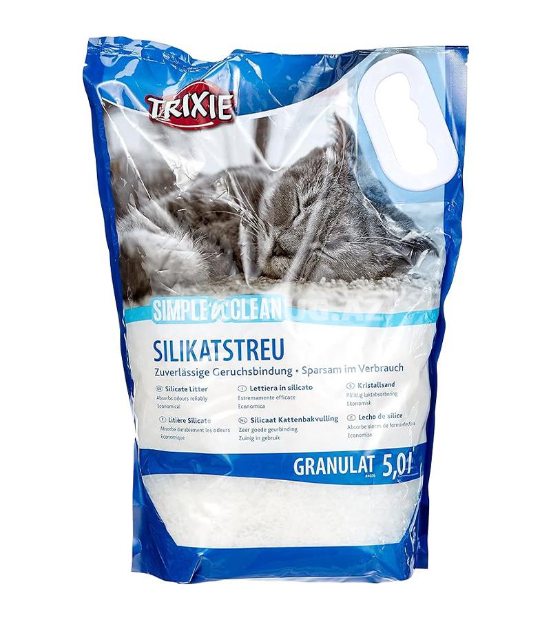 Наполнитель для кошачьего туалета Trixie Simple’n’Clean Silikatstreu Объём:5л #4026