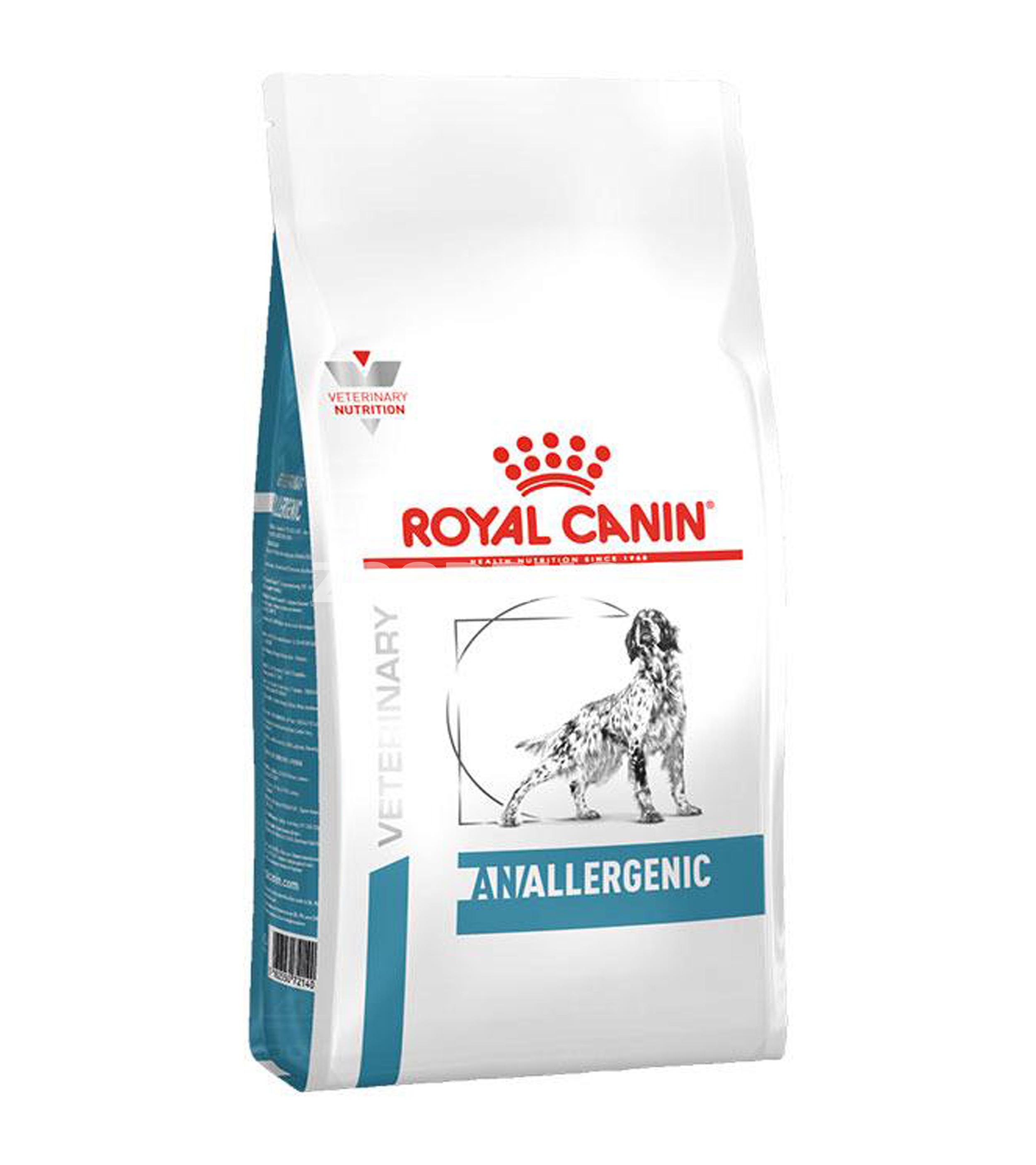 Сухой корм Royal Canin Anallergenic для собак при пищевой аллергии или непереносимости 3 кг