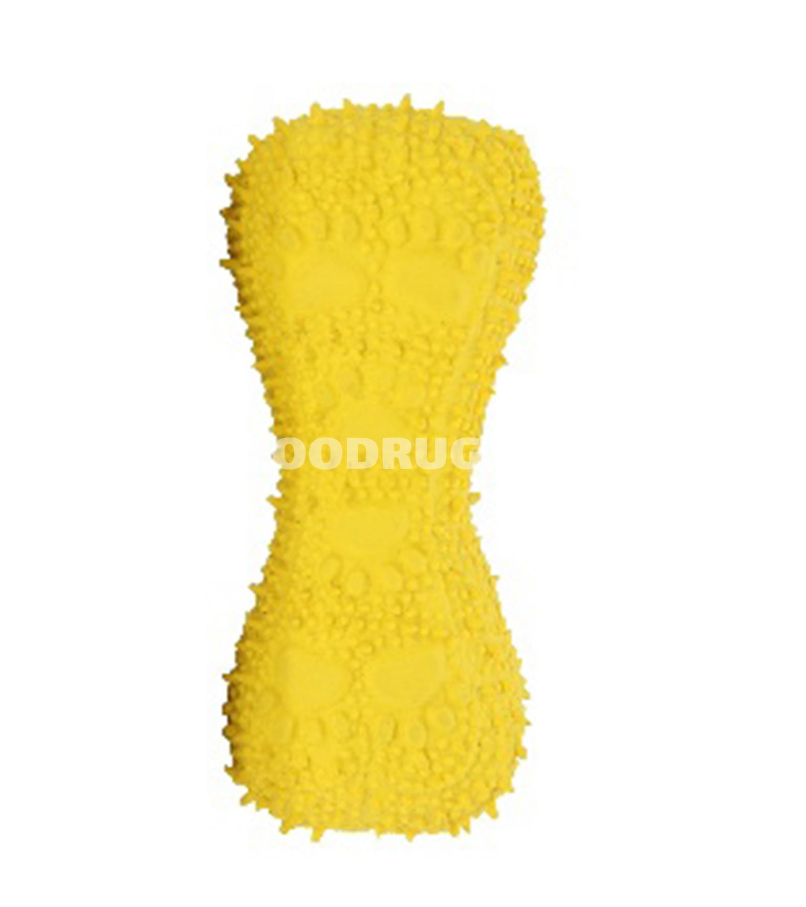 Игрушка Nunbell #0092 Pet Latex Toys косточка для собак. Цвет: жёлтый.