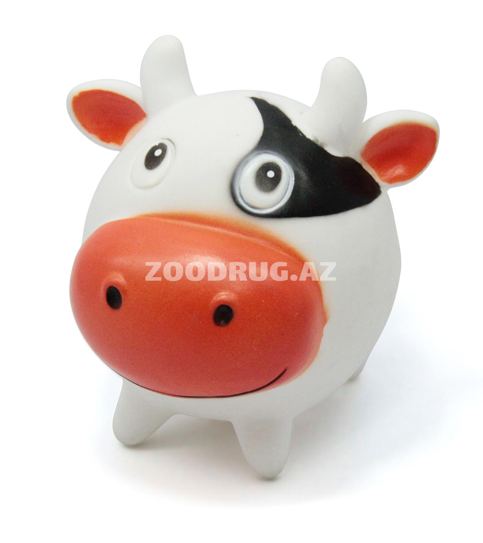 Игрушка Nunbell #0116 Pet Latex Toy “Корова” для собак.12см