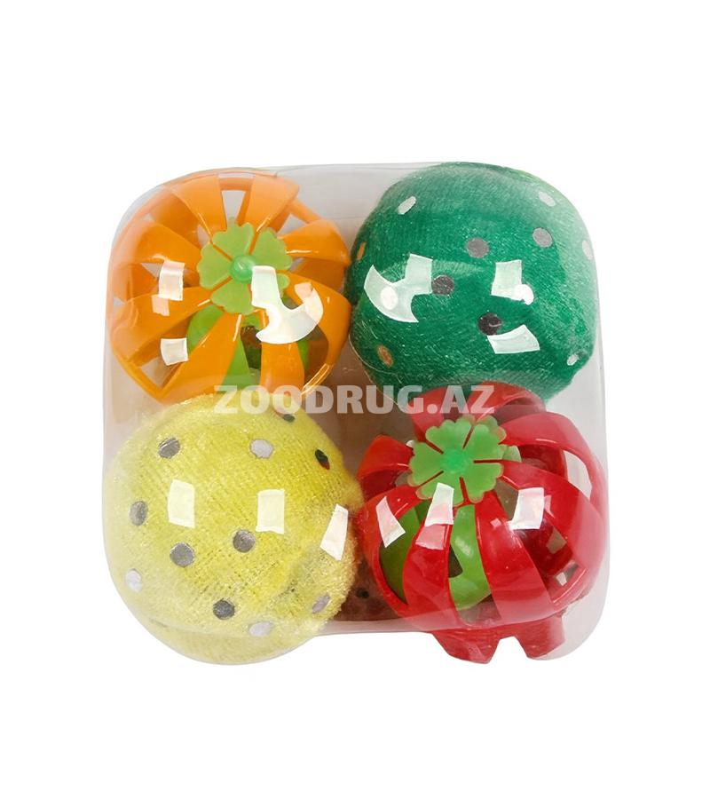 Игрушечные мячи Nunbell 273  яркий набор для активных и любопытных кошек.