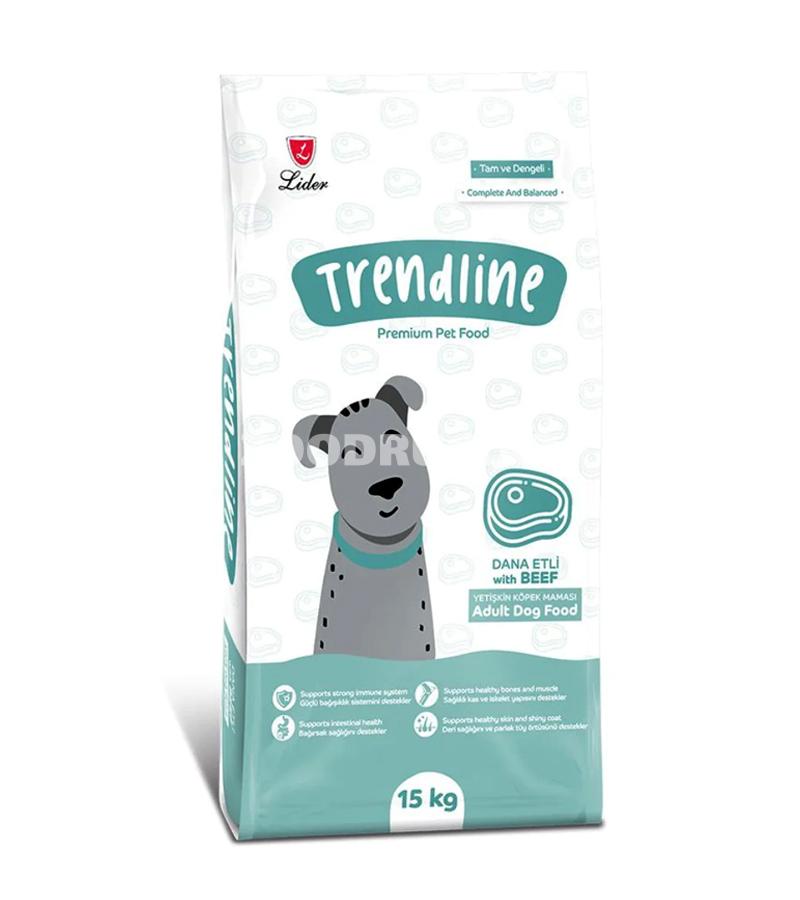 Сухой корм Trendline Adult Dog Beef полнорационный сбалансированный для взрослых собак всех пород со вкусом мяса