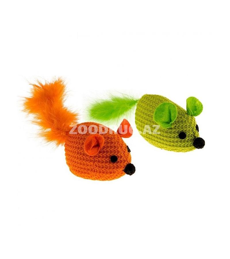 Игрушечные мышки Ferplast 5414 яркий и увлекательный набор для активных кошек, которым нужны ежедневные игры и стимуляция охотничьего инстинкта.