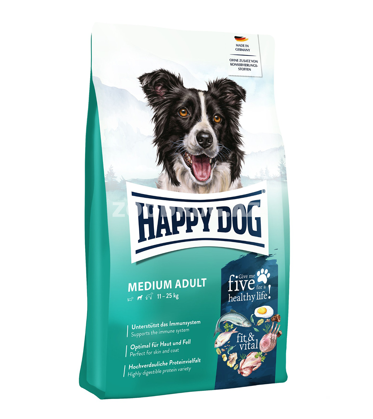 Сухой корм Happy Dog Medium Adult для взрослых собак средних пород